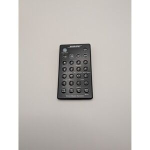 Bose Wave Music System Remote Control Black Replacement Original